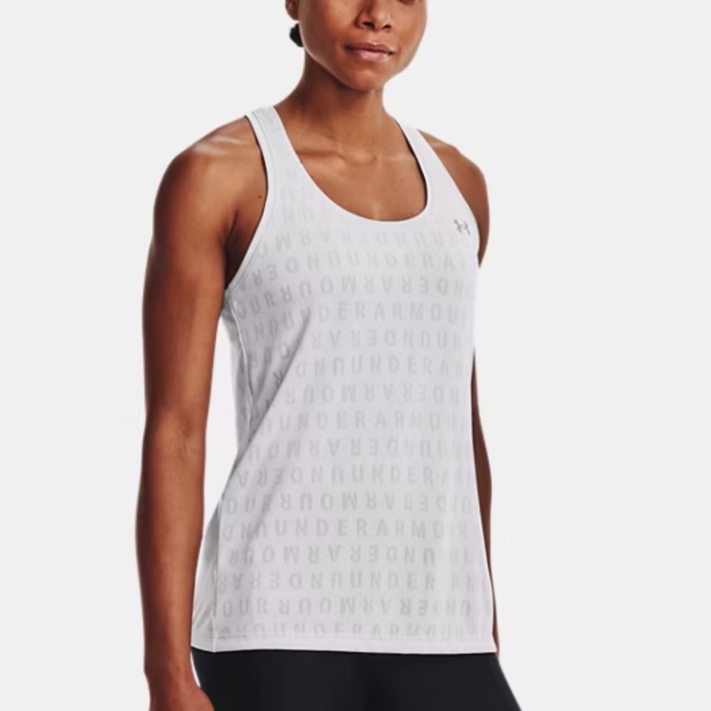 Women's UA Velocity Wordmark Jacquard Tank